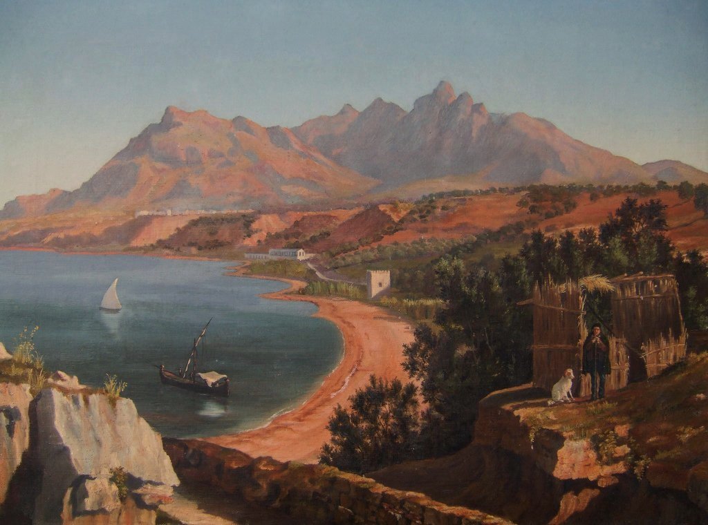 Rappresentazione del litorale di Casteldaccia